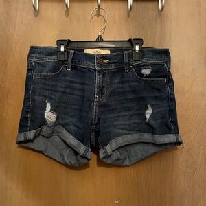 Denim Distressed Women's Shorts